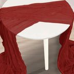 10 Pack Terracotta 35x120 Inch Cheesecloth Table Runner - Image 3