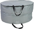 30" Gray Multi-Seasonal Double Wreath Storage Bag by Northlight