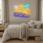 Golden Gate Bridge Neon Sign, San Francisco Cityscape LED Wall Light - Image 4