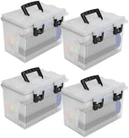 Sheffield XL Ammo Box Made in USA, Stackable Lockable Ammo Storage Box by Sheffield