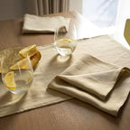 Linen Table Runner 60 inches Long - 100% Pure Linen Flax - Stonewashed European Linen Table Runner (Royal Creme, 14 x 60 Inch) - for Dining, Fall, Autumn, Thanksgiving - Image 6