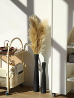 AETVRNI Black Vase,20"Tall Ceramic Floor Vase for Pampas Grass Dried Flower - Image 3