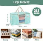 VENO Moving Bags, Wide Open Top, Clear Window, Evergreen, 10 Pack - Image 3