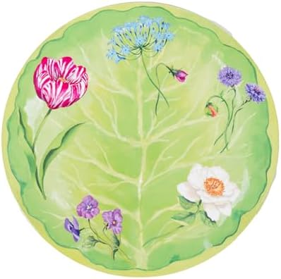Caspari Floral Majolica Placemats - 4 Placemats - Image 2