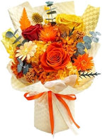 QOEAZY Mothers Day Gifts, Flowers for Delivery, Preserved Flowers Bouquet, Birthday Gifts for Women Mom Grandma Wife Girlfriend Her by QOEAZY
