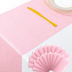 ShinyBeauty Light Pink Sequin Table Runner 12"X108", 20 Pack by ShinyBeauty