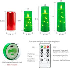 Raycare 9 Pcs Flameless Battery Operated Pillar Candles with Remote Timer - Image 6