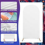 3 Pcs Patriotic Arch Cover Spandex Fitted 4ft 5ft 6ft,Classic - Image 3