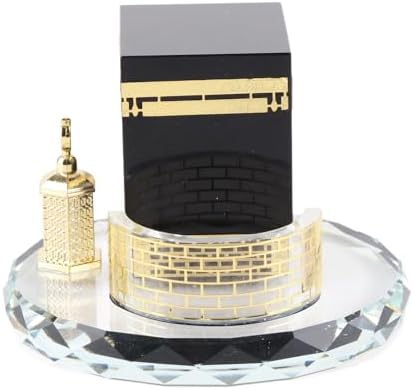 Zerodis Muslim Kaaba Set, Islamic Architecture Handicrafts Souvenirs Islamic Desktop Ornament Home Table Car Decor Muslim Crafts Model - Image 4