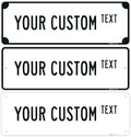Custom Street Sign, Personalized Novelty Road, Brown Border, Christmas | 18x6 Inches, ACM, Made in USA by Sigo Signs by SigoSigns