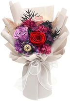 QOEAZY Flowers for Delivery, Preserved Flowers Bouquet with Gift Box, Rose Gifts for Women Mom Grandma by QOEAZY