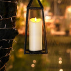 Homemory 3x8 Waterproof Flameless Candles, Remote Timer, Ivory, Set of 4 - Image 5
