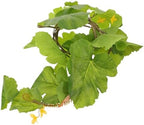 PRETYZOOM Faux Pumpkin Vine, Artificial Pumpkin Leaves Garland，66.92in by PRETYZOOM
