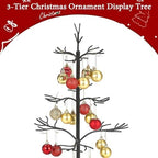 Metal Ornament Display Tree, Black Christmas Ornament Tree Display Stand - Image 4