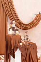 TINGE TIME Artificial Rose Flowers Combo, Mocha Brown Nude Wedding Flowers - Image 3