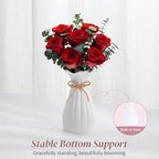 Lewondr Preserved Flowers Bouquet, Red Roses Forever Flowers for Delivery - Image 2