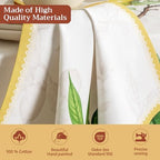 Maison d' Hermine Cloth Napkins Set of 6 Reusable 100% Cotton (20" x 20") - Image 3