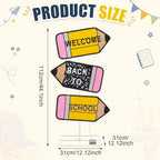 VIHOSE Pencil Classroom Light Decor 42 Inch H Pre-lit Back to School Light - Image 2