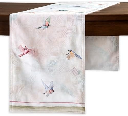 Maison d' Hermine Table Runner 100% Cotton 14.50" x 108" (Double Layer) by MaisondHermine