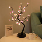 PXBNIUYA 36 LED Cherry Blossom Sparkly Fairy Spirit Tree Lights Warm White by PXBNIUYA