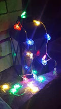 Ramadan Mubarak Wall Decoration Lights [8 Pack] Ramadan Favors Ramadan DIY Eid Decor (8 Multi Lights) by IslamicGifts123