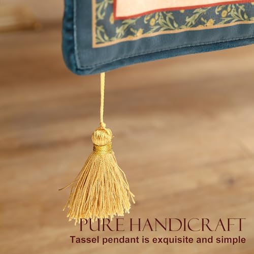 Patdrea Designer Vintage French Velvet Table Runner,12"X118"-Herbert E - Image 4
