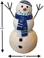 Hanukkah Jewish Snowman Figurine Collectible Decor Winter Decoration 7.5" (Snowman Tall) - Image 5