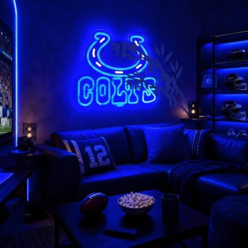 Sports Horseshoe Neon Sign USB Powered for Man Cave Wall Decor - Image 4