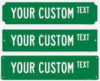 Custom Street Sign, Personalized Street Sign, Customizable Novelty Road by SigoSigns