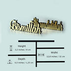 IWA Concept Bismillah-Alhamdulillah Gold | Home Decor or Islamic Decor for Table or Shelves | Home Decorations for Ramadan Gifts | Eid Decorations | Islamic Ramadan Gift | Islamic Table Decor - Image 2