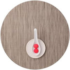 Chilewich Bamboo Placemats Set of 4, Round Woven Placemats by Chilewich