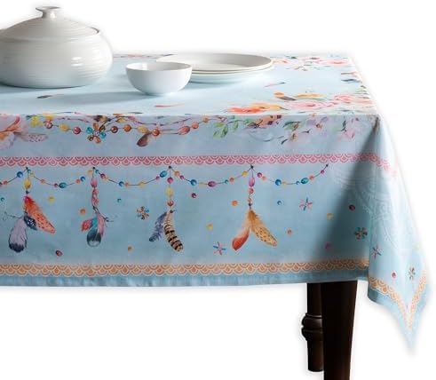 Maison d' Hermine Table Cloth Rectangle Table Reusable 100% Cotton 60"x90" by MaisondHermine