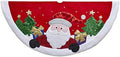 Kurt S. Adler TS0230 Tree Skirt, Red, White, Standard by KurtSAdler