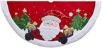 Kurt S. Adler TS0230 Tree Skirt, Red, White, Standard by KurtSAdler