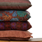 Floral Patterned Decorative Throw Pillow Covers, Set of 4, 18x18 Inch Modern Accent Pillow Covers 4 Pack - Image 2