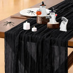 10 Pack Cheesecloth Table Runner Fall Boho Gauze Wedding Party Home Decor - Image 2