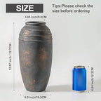 Large Ceramic Flower Vase,12.87 Inch Tall Vase for Home Decor - Image 2