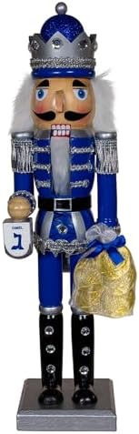 Kurt Adler 15-inch Hanukkah Nutcracker by KurtSAdler