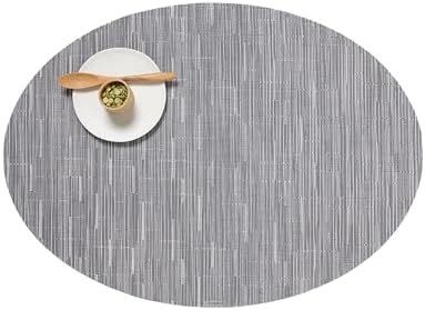 Chilewich Bamboo Placemats Set of 4, Woven Oval Placemats by Chilewich