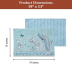 Maison d' Hermine Placemats Set of 4 Reusable 100% Combed Cotton (13"x19") - Image 5