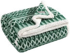 Eddie Bauer - Throw Blanket, Ultra-Soft Plush Bedding with Faux Shearling Reverse, Blanket for Couch & Bed (Alpine Fair Isle Green, 50" x 60") - Image 6