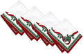 Elrene Home Fashions Villeroy & Boch Toy's Delight Christmas Napkins, Holiday Dinner Napkins, 17 Inches x 17 Inches, Set of 4 by Unknown