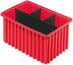 Akro-Mils 42168 6 Pack Plastic Divider for Akro-Grid Slotted Stackable Dividable Storage Tote Container Box, Compatible with 33168, Long Divider - Image 3