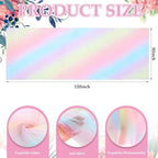 10 Packs Pastel Tulle Table Runners 30 x 120 Inch Gauze Sheer Table Runners - Image 2