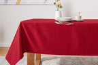 Violet Linen Seasonal Christmas Holiday Red Twinkle Charming Tablecloths - Image 4