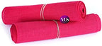 VDS Pack of 20, Burlap Table Runner 100% Natural Jute Rustic Hessian Table Cloth Centrepiece for Wedding Bridal Shower Birthday Event Party Banquet Table Decoration (Size 12X108 Inch)(Magenta) - Image 5