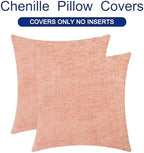 CaliTime Decorative Couch Throw Pillow Covers 26 X 26 Inches Dusty Pink - Image 6