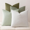 a moment Waterproof Throw Pillow Covers Set of 4,20x20 Inch Outdoor Stain Resistant Pet Friendly Pillowcases Cushion Covers for Patio Sofa and Living Room,Forest Oasis by amoment