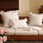 patdrea Vintage Linen Throw Pillow Covers,Set of 2,22"x22"-Kubum - Image 7