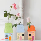 Remerry 3 Pcs Vintage Ceramic Small Vase Home Decor - Image 5